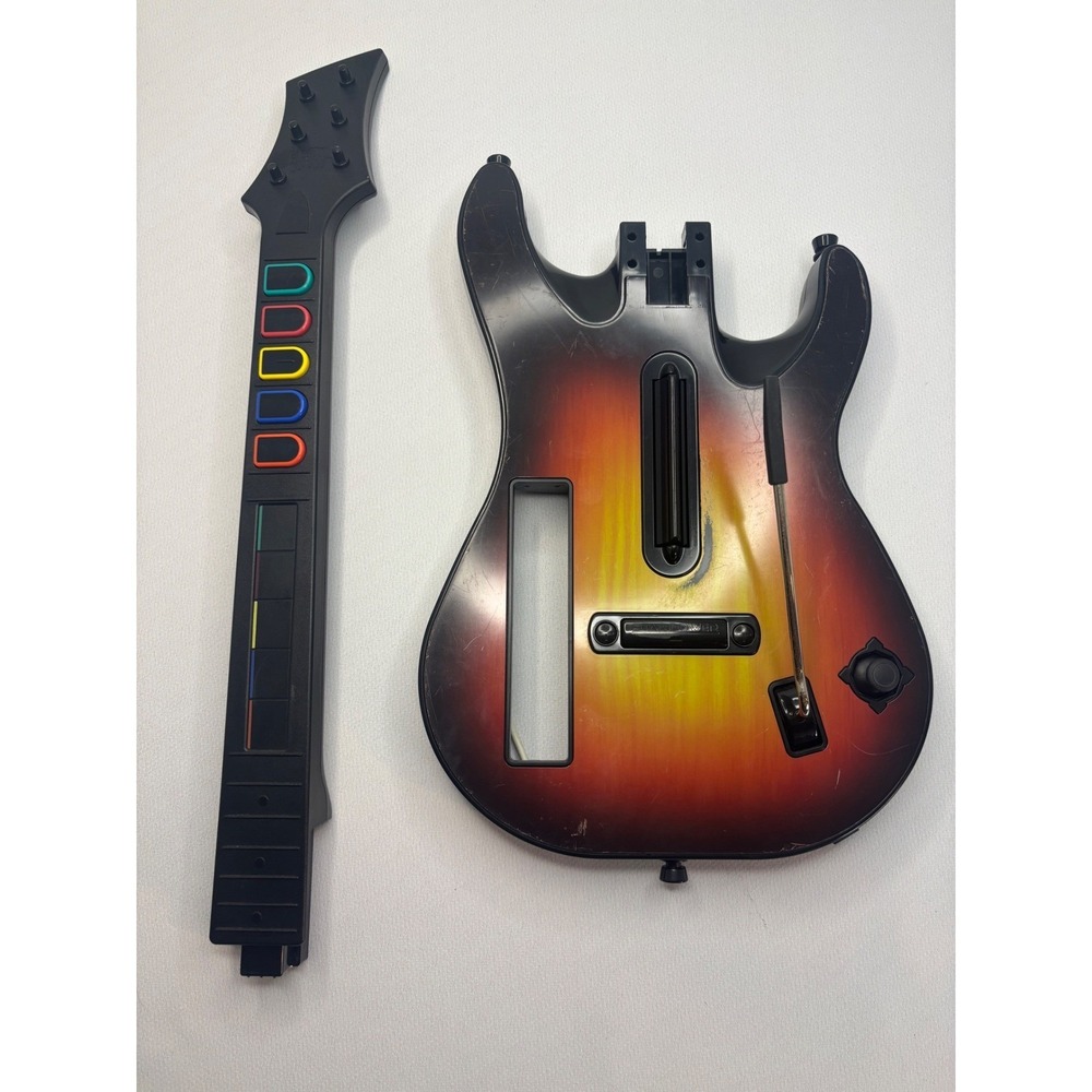 RedOctane Guitar Hero World Tour Wireless Guitar Nintendo Wii 95455.805 Sunburst